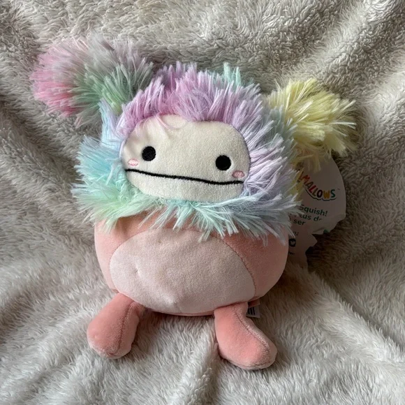 Squishmallows Diane Pastel Rainbow Plush 5” 🧡 Tag Ripped | Kawaii Mini | - Picture 2 of 7